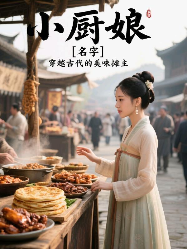 穿越古代擺攤小廚娘封面