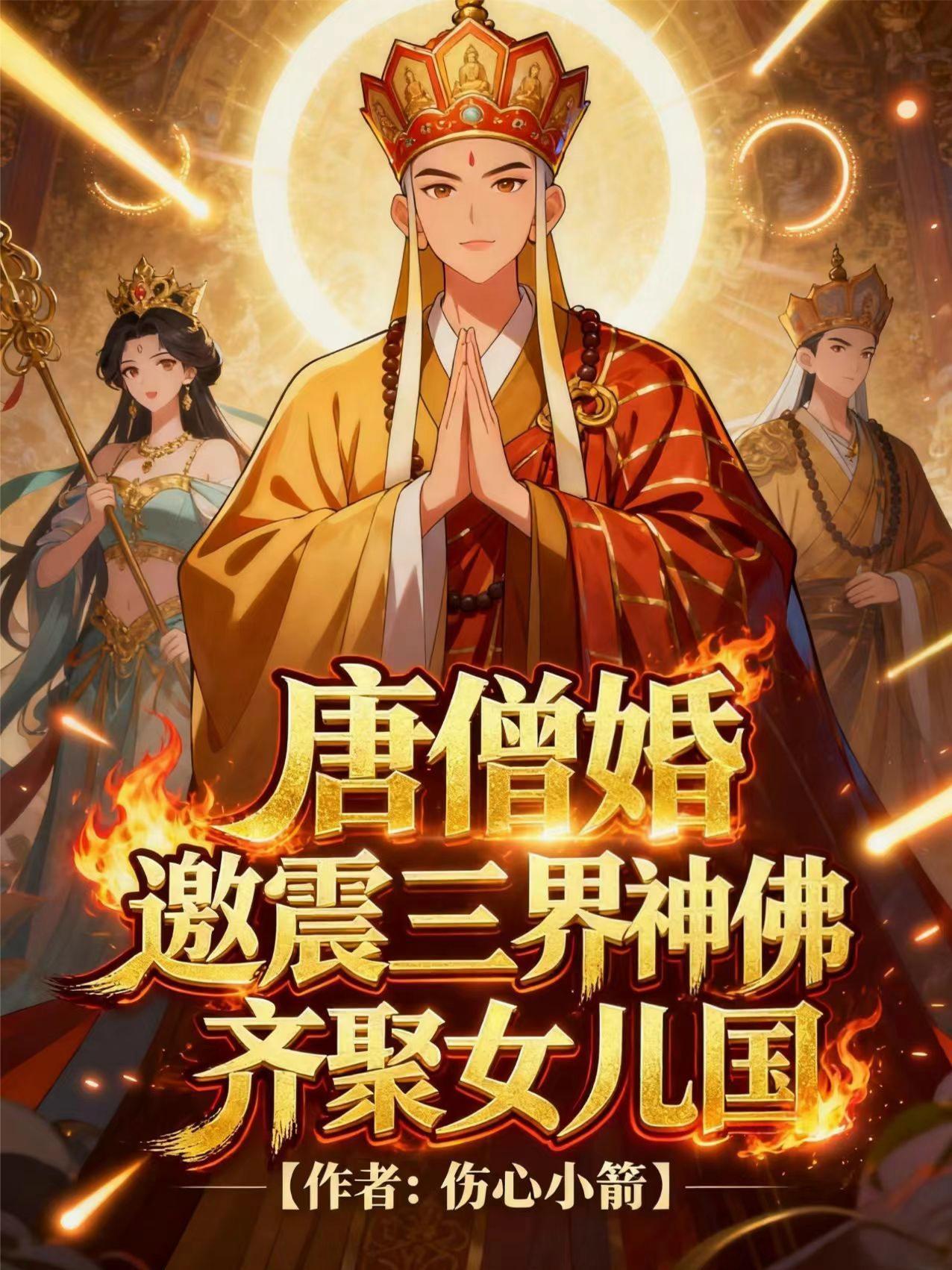 唐僧婚邀震三界,神佛齊聚女兒國(guó)封面