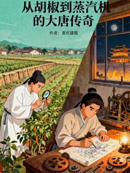 從胡椒到蒸汽機(jī)的大唐傳奇封面