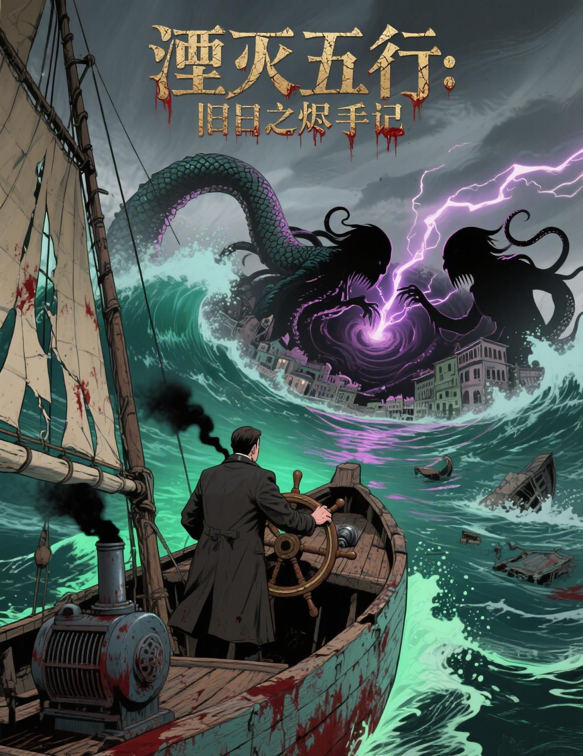 湮滅五行：舊日之燼手記封面